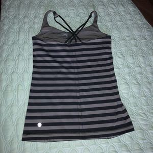 Lululemon double strap tank